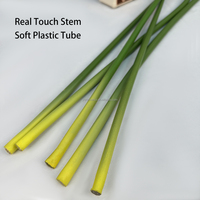 Hot Seller Soft PVC Plastique Artificiel Calla Lily Fleurs Real Touch Fleurs Artificielles pour la Décoration de Mariage