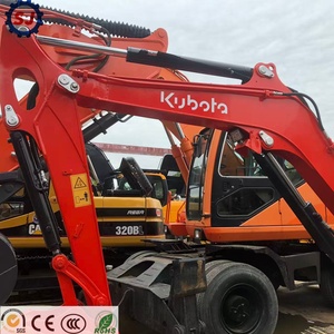Mini-excavatrice Kubota KX057-5 d'occasion, forte force de creusement, 5,7 tonnes, d'origine japonaise, certifiée EPA CE, faible nombre d'heures, KX030 KX040 KX155 - Product Image 3