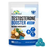 SOLOTREE 90 Comprimés – Complément Alimentaire pour Maximiser la Masculinité – Énergie, Endurance, Vitalité – Gummies Stimulants de Testostérone pour Hommes