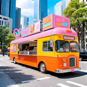 Coche de comedor de entretenimiento móvil de gama alta, pabellón de ventas móvil de dos pisos, espacio para Bus Net Celebration, remolque de comida móvil - Product Image 3