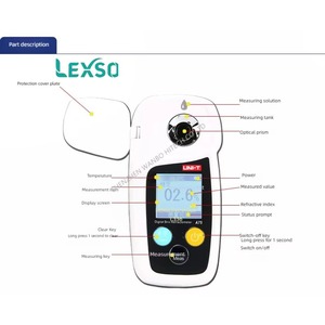 Medidor de Azúcar Digital Uni-t A75 - Analizador de Frutas de Alta Precisión, Detector de Contenido, Refractómetro Lexso - Product Image 4