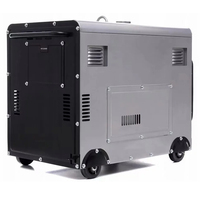 3kVA 5kVA 6kVA 8kVA 10kVA Diesel-Schallgedämmter Generator 10kW 15kW 20kVA Schallgedämpfte Generatoren Schallisolierter Wechselstromgenerator Mit ATS Automatischer Startfunktion
