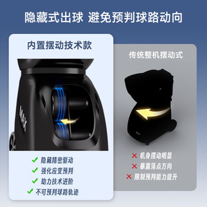 PT-Pro MAX Intelligent Tennis <b>Ball</b> <b>Machine</b> AI Training Indoor Multi-Player Launching Equipment - Product Image 4