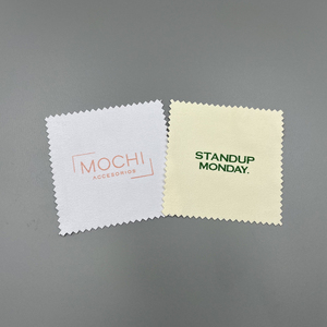 Custom Microfiber Jewelry Cleaner with Paper <b>Envelope</b> Packaging Gold Silver Polishing Cloth for Daily Use Wholesale - Product Image 3