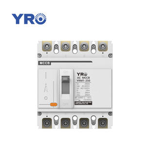 Interruptor Automático de Caja Moldeada Serie YRO YRM1, 250A, 400VAC, Unidad de Disparo Térmico Magnético, Protección de Bajo Voltaje - Product Image 4