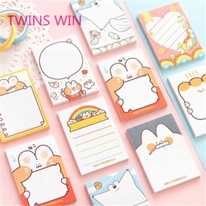 Notes autocollantes créatives de couleurs vives, mignonnes, de haute qualité, mini notes autocollantes professionnelles pour l'école - Product Image 1