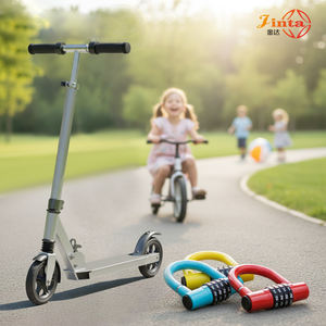 Verrou de sécurité en forme de U fourni par l'usine Jinta, verrou à combinaison pour vélo, mini verrou pour scooter électrique, verrou pour vélo électrique de salle de sport - Product Image 1
