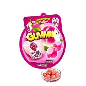 OEM ODM ฮาลาล ลูกอมพีชเมจิกพีล 150 กรัม รสชาติฉ่ำวาว เนื้อนุ่ม เคี้ยวเพลิน รับผลิตแบรนด์ส่วนตัว โรงงานกำลังมองหาตัวแทนจำหน่าย - Product Image 1