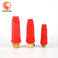 Sunton 10-25 Tig Welding Quick Fast Plug Connecteurs de câble de soudage mâle et femelle Plug and Socket