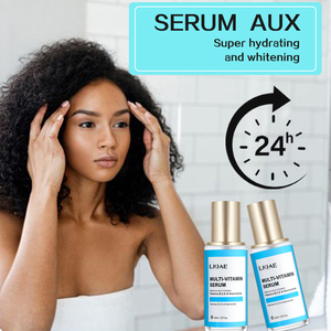Boost Luster Professional Ser Bleach Black Skin Vc Glow idratante correzione pigmentazione siero Faciales - Product Image 5