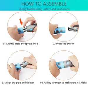 Hula hoops in plastica più venduti esercizio portatile hula ring home fitness hula loop - Product Image 4