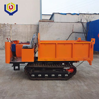 Vente directe usine – Mini-dumper chenillé diesel 20 CV à couple élevé, capacité 2 tonnes