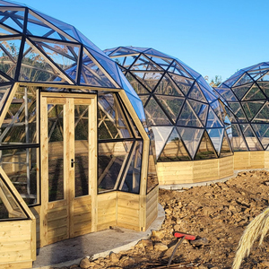 Tenda <span class=keywords><strong>Igloo</strong></span> Geodetica di Lusso per Glamping, <span class=keywords><strong>Serra</strong></span> a Quattro Stagioni per Esterni, Veranda per Ospitalità e Giardinaggio - Product Image 1