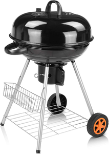 Vente en gros 18 pouces extérieur rond BBQ bouilloire Grill avec roue fond profond Apple poêle à charbon de bois Barbecue - Product Image 2