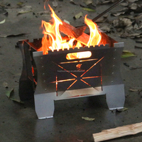Foyer à gaz de table Pliant Portable Propane Fire Pit Camping en plein air BBQ Fire Pit