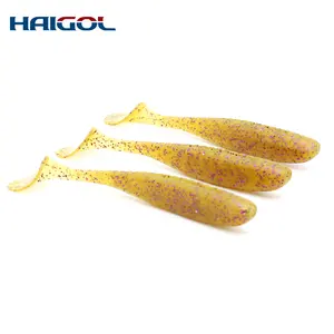 Groothandel Vissen Lokken In Voorraad Kleine Zoetwater Zacht Aas Shining Pvc Lokt Voor Pike Zander Vis Geen Sinker Rig Shad - Product Image 1