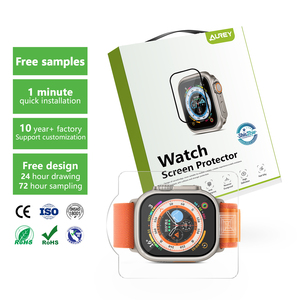 Film de protection de montre personnalisé à couverture complète pour montre intelligente Housse de protection d'écran en <span class=keywords><strong>hydrogel</strong></span> avec plateau d'installation - Product Image 1