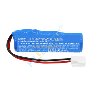 CEAG Emergency Light Replacement <strong>Battery</strong> 2600mAh 3.7v <strong>Li</strong>-<strong>ion</strong> <strong>18650</strong> 2.6Ah 3.7 Volts - Product Image 3