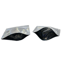 Sachet à pilules en Mylar recyclable, prêt à l'emploi, 3,5g 7g, autoportant, holographique arc-en-ciel, en plastique laminé, refermable avec fermeture éclair, motif floral laser