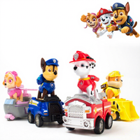 Ensemble complet de jouets de patrouille de sauvetage, équipe de chiots complète, série complète, cadeaux en plastique pour enfants, garçons, filles, adolescents, adultes, vente en gros