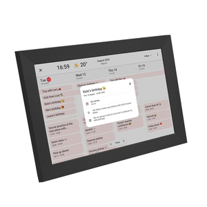10.1" Digital Picture Frame for Families WiFi Touchscreen Photo Display With <b>Calendar</b> Feature, Instantly Share Photos & Videos - Product Image 4