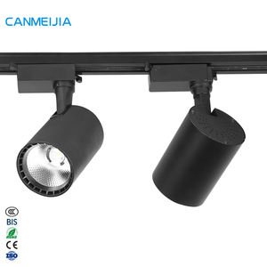 Mini Faretto LED da 12W ad Alta Luminosità per Sistema a Binario Magnetico, Testa da Soffitto con Corpo in Alluminio, Apparecchi di Illuminazione a Binario, Faretto LED a Binario - Product Image 1