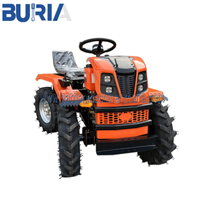 Mini tracteur de jardin 4WD avec moteur diesel 18HP Mini motoculteur de ferme avec composants d'engrenage du moteur central Pompe et boîte de <span class=keywords><strong>vitesses</strong></span> - Product Image 5