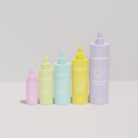 Bouteille de sauce en plastique sans BPA 2oz 4oz 6oz 8oz 16oz recyclable écologique pour savon liquide shampooing produits cosmétiques