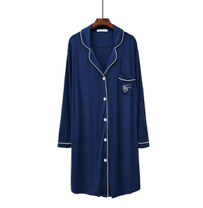 Nuovo Prodotto: T-shirt a Maniche Lunghe in Modal per <span class=keywords><strong>Donna</strong></span>, Comodo Pigiama in Vendita - Product Image 3