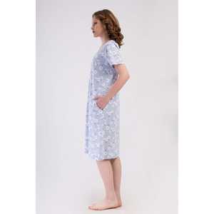 Robe de nuit à manches courtes avec fermeture éclair et poches pour femmes, pour un usage domestique - Product Image 3