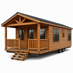 Modernes Premium Erschwingliches Mobiles Tiny House 2-stöckig 2 Schlafzimmer Ohne Schweißarbeiten Hochfest für Hotels in den USA - Product Image 3