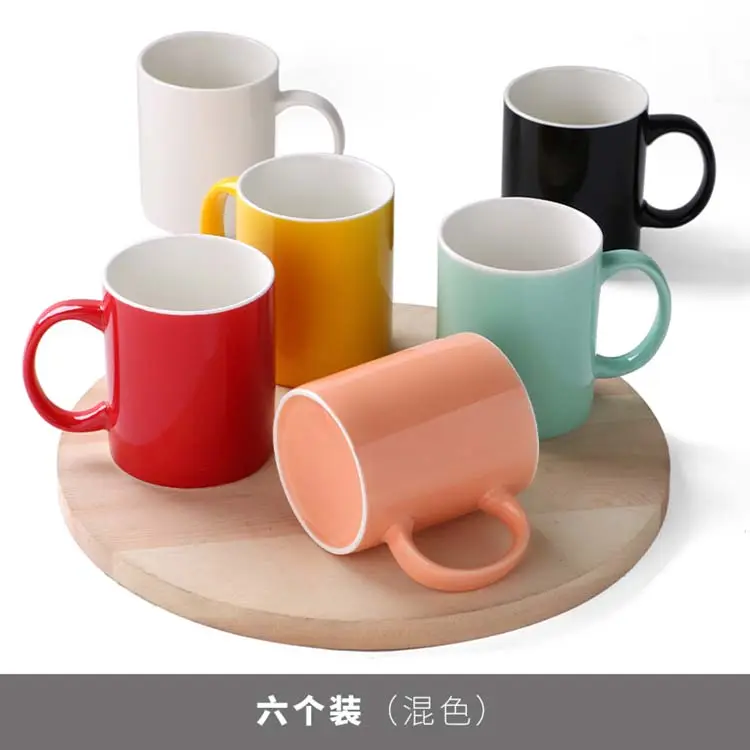 Tasse à café en céramique cadeau Offres Spéciales grande tasse en céramique de forme différente personnalisée