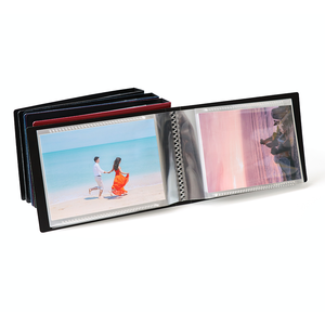 Factory Custom 2 Pockets High Transparency Paper PP Card Folders Memo Fits <strong>4</strong> <strong>X</strong> <strong>6</strong> <strong>Photo</strong> <strong>Album</strong> Book Organize <strong>Photos</strong> Cards Bills - Product Image 5