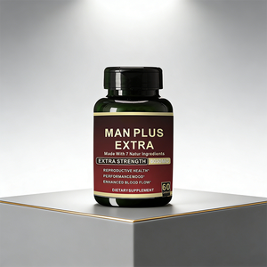 Капсулы Natural Health MAN <span class=keywords><strong>Maca</strong></span> с женьшенем Power Plus 7-в-1: органический экстракт черной маки и ашваганды, энергетические добавки на травах - Product Image 1