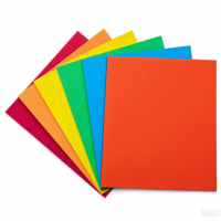 High Quality A4 Size Color Card Paper in 160 200 250 300gsm Paper Roll Paperboard for Gift Wrapping