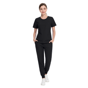 46002 Vêtements pour femmes grandes tailles à col rond de haute qualité, Tendance 2026, Vêtements coréens élégants, Fournisseur d'usine Printemps Automne - Product Image 1