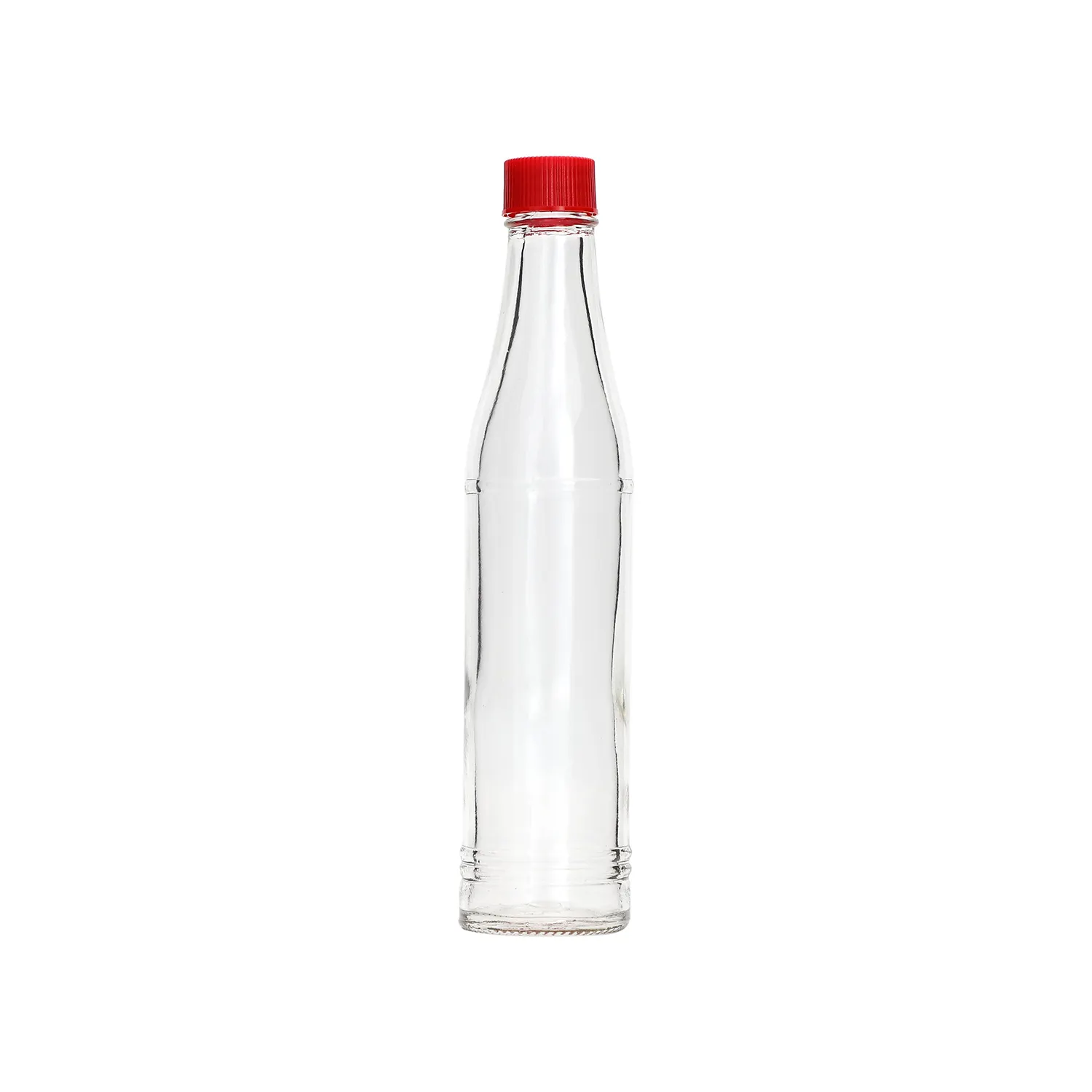 150ml durchsichtige Plastik abdeckung Glas BBQ Sauce Flasche in Verpackung, Hersteller Sojasauce Flasche mit Plastik verschluss