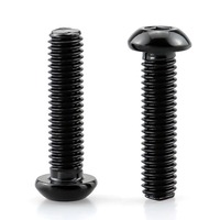 Vis à tête cylindrique à six pans creux 35CrMo UNC # 2-56 # 4-40 # 6-32 # Oxyde noir 8-32 ASME B18.3