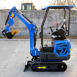 Miễn phí vận chuyển đa chức năng 1.2 tấn Mini Máy xúc vườn Crawler loại micro máy xúc tất cả các địa hình trang trại Crawler Mini Bagger - Product Image 4