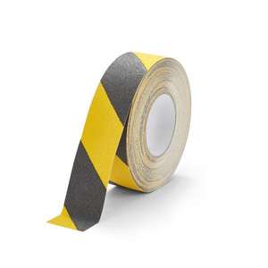 DURABLE - 1083-130 DURALINE® <b>GRIP</b> anti-slip <b>tape</b> 50 mm colored, yellow/black - EAN 4005546733692 ADHESIVE <b>TAPES</b> ANTI SLIP <b>TAPES</b> - Product Image 1