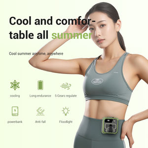 Handsfree Wearable Waist <b>Fan</b> Remote Control Low Noise 5-Speed USB Rechargeable for Hiking Camping Fishing Travel Car Household - Product Image 6