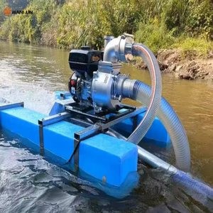 Draga de 4 pulgadas a gasolina/diésel para minería flotante de oro en ríos, equipo para extracción de oro de placer, draga de oro aluvial - Product Image 6