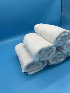 Vente directe d'usine forte absorption d'eau coton blanc <span class=keywords><strong>serviette</strong></span> de bain coton chiffons industriel blanc éponge chiffons 12x18 - Product Image 5