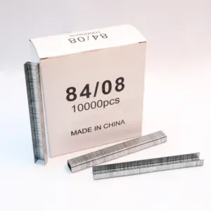 China Factory High Quality Pneumatic Staples 21 Gauge Staples Automatic Upholstery 80 6mm Staples