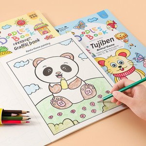 Libro da Disegno A4 per Bambini con Copertina Rigida, Quaderno per Schizzi e Disegni, Vari Temi e Motivi, Prodotto in Cina - Product Image 2