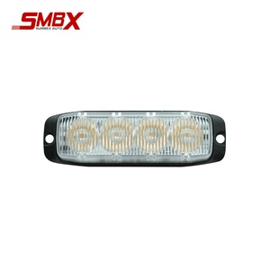 Lampe d'avertissement stroboscopique d'urgence à LED <span class=keywords><strong>bleu</strong></span> ambre ECE R65 Grille <span class=keywords><strong>de</strong></span> montage en surface Lampe <span class=keywords><strong>de</strong></span> <span class=keywords><strong>position</strong></span> latérale à DEL pour camion - Product Image 1