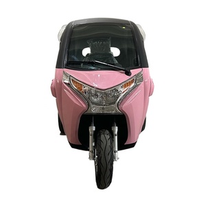 Triciclo Eléctrico EEC de 1000W para Adultos, Scooter con Cabina de 60V, Capacidad de Carga de 200-300kg, Carrocería Cerrada Motorizada, Batería de 45AH, 45km/h - Product Image 4