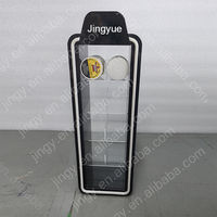 Présentoir LED en acrylique moderne, luxueux, écologique et recyclable pour vêtements, support de comptoir résistant à l'eau et léger