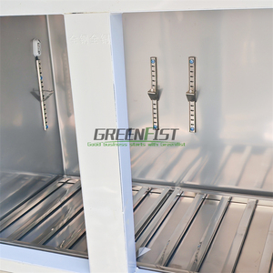 Greenfist GF-S300 10FT Rust Resistant Stainless Steel Fast Food Trailer Outdoor Use Refrigerator Equipped Mobile Snack Food Food - Product Image 4