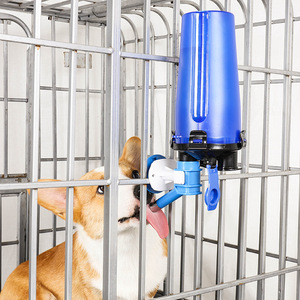 Dispensador de agua <span class=keywords><strong>para</strong></span> jaula de perrera <span class=keywords><strong>para</strong></span> <span class=keywords><strong>perros</strong></span>, <span class=keywords><strong>bebedero</strong></span> de agua <span class=keywords><strong>para</strong></span> mascotas, gatos, cachorros, <span class=keywords><strong>perros</strong></span>, Kit <span class=keywords><strong>para</strong></span> beber, dispensador de agua colgante, fuente, cabeza de botella - Product Image 5